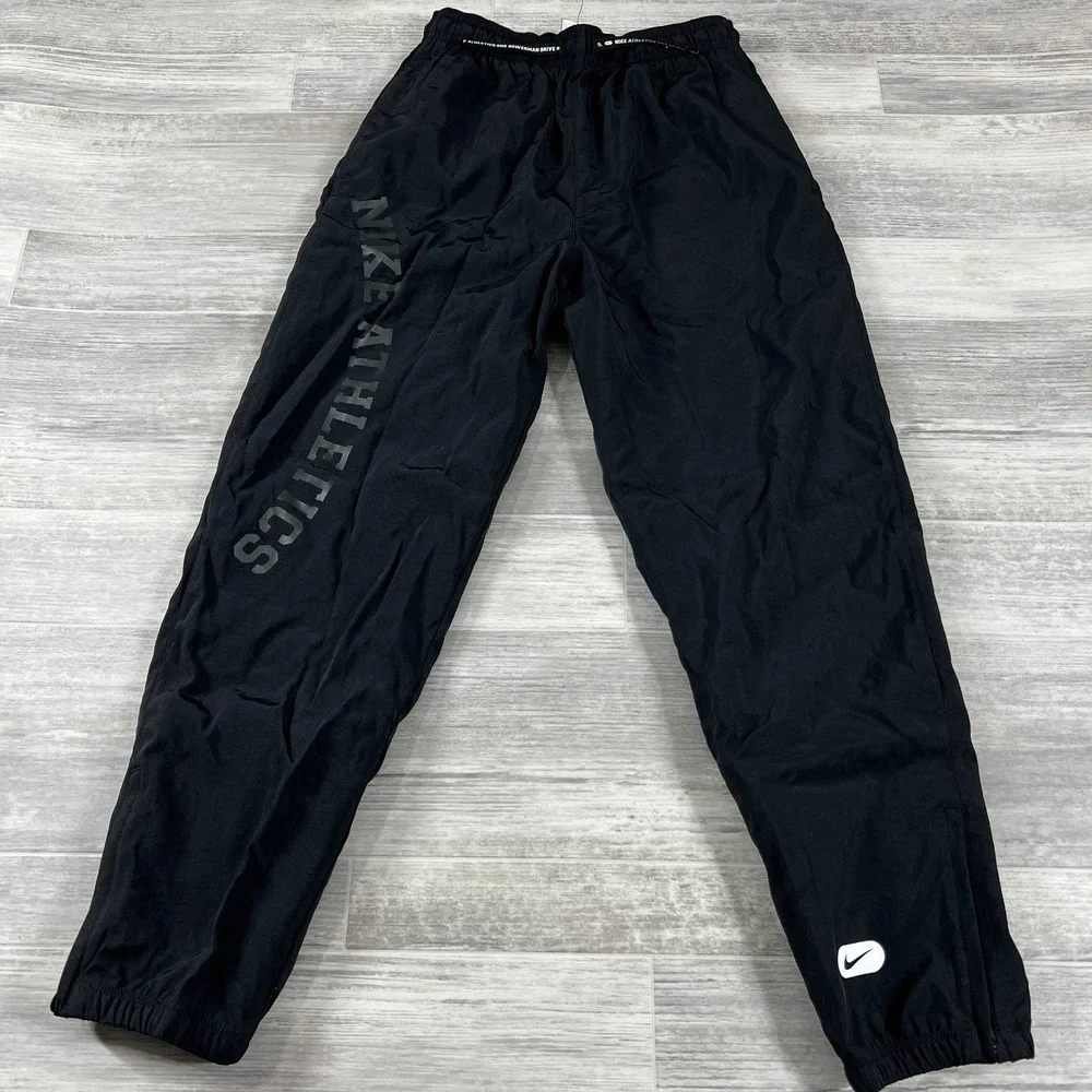 Nike Athletic Woven Loose Fit‎ Black Pants DX5367-010 Training Kids Size XL NWT